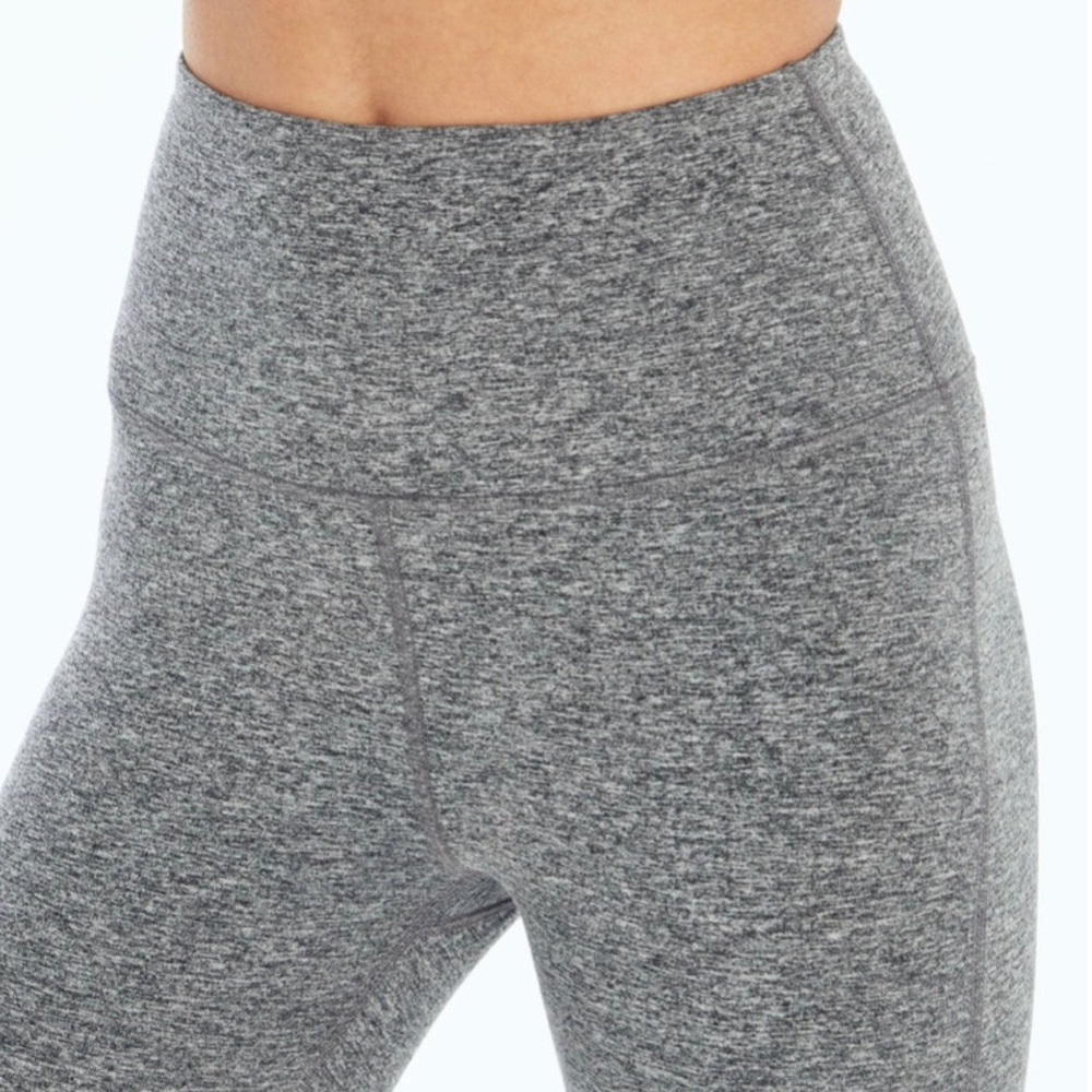 Zobha Melange 25” Ankle Legging Heather Black Size M